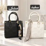 کیف دخترانه چرم مصنوعی روزمره و مجلسی ابعاد 24 در 21 سانتیمتر - تصویر 5