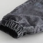 ست بلوز دورس و شلوار جین دخترانه طرح خرگوشی وارداتی - تصویر 5