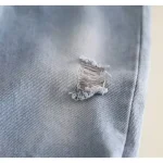 ست سه تیکه پسرانه کت و شلوار جین و بلوز نخ پنبه سایز یک تا پنج سال - تصویر 7
