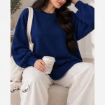 بلوز بافت زنانه نخ ترک ساده لش ضد حساسیت سایز 36 تا 50 - تصویر 7