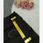 شلوار بگ مازراتی دبل 450 گرم پشت کش جلو پیلی زنانه رنگ مشکی سرمه ای قهوه ای سایز 1 تا 4 - تصویر 4