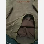 بلوز دورس مردانه توکرکی رنگ قهوه ای سایز بزرگ - تصویر 4