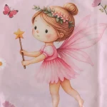 بلوز شلوار دورس پنبه طرح فرشته دخترانه و پسرانه - تصویر 4